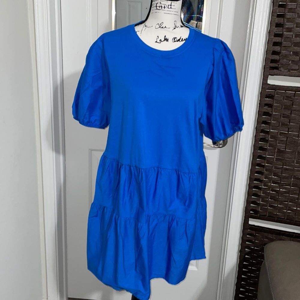 Blue dress